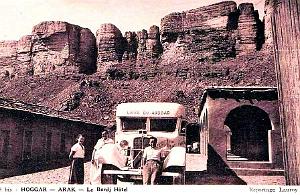 SAHARA - HOGGAR - ARAK- BORDJ HOTEL - AUTOBUS LAUROY